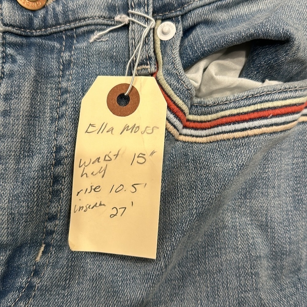 Ella Moss, skinny jeans size 28 light blue - Picture 2 of 6